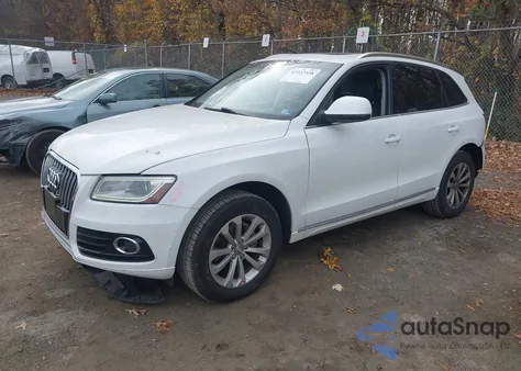 2013 Audi Q5 2.0T Premium from USA, damaged, VIN WA1CFAFPXDA011300